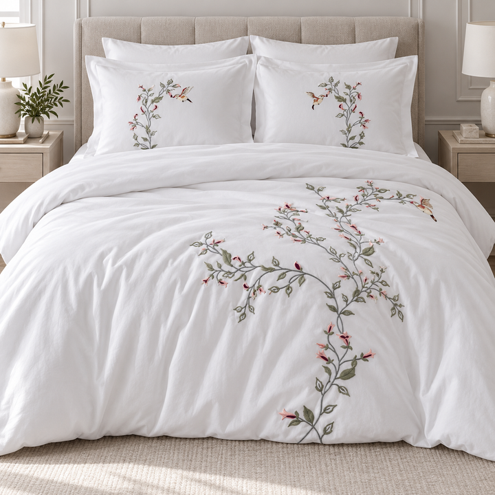 Lilya Home Gala Nakışlı Çift Kişilik Nevresim Takımı