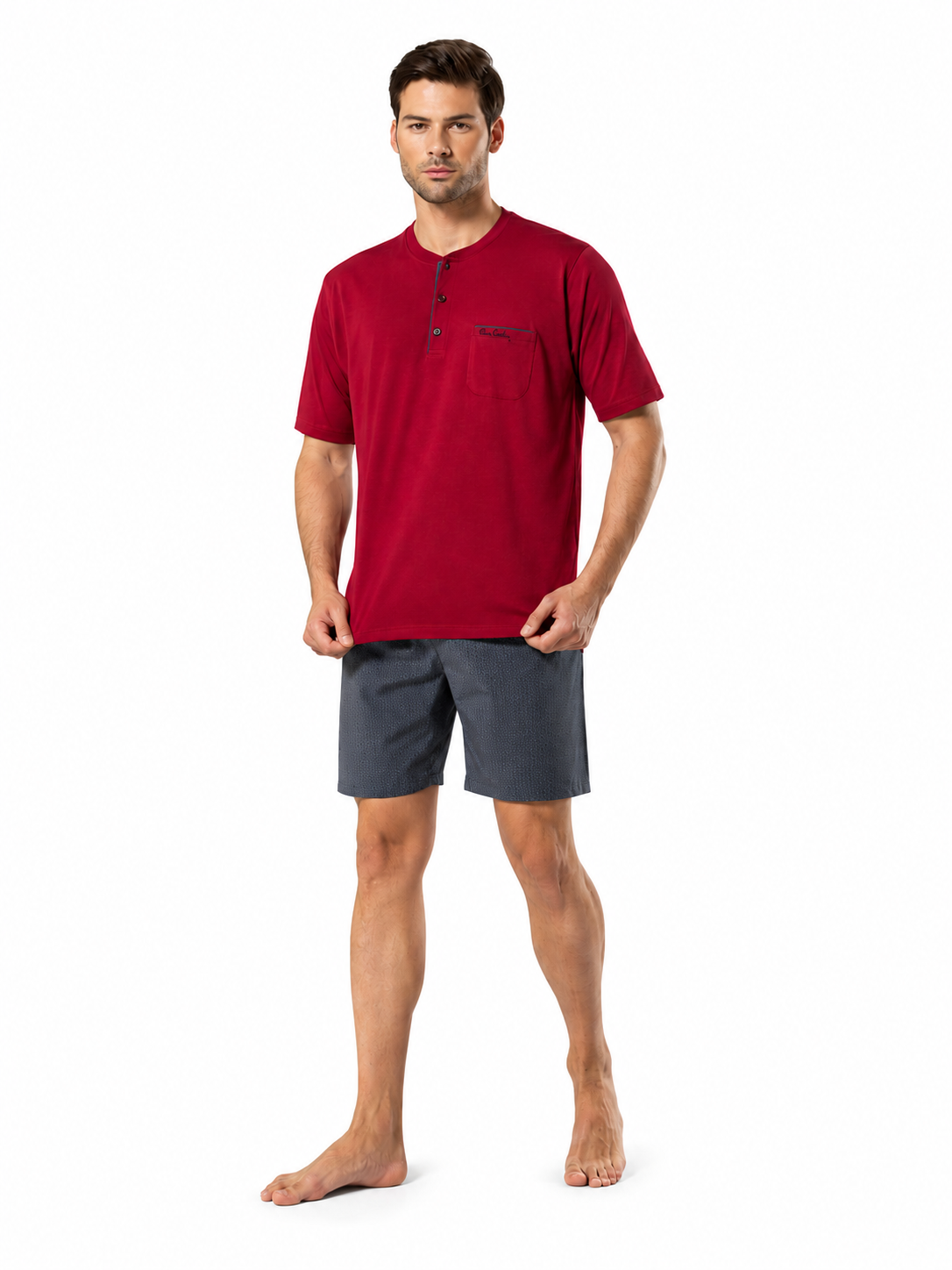 Pierre Cardin 5'li Rob Pijama Set Takım - 2