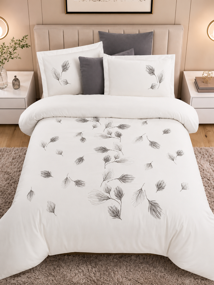Fiesta Home Pamuk Saten Beril Çift Kişilik Nevresim Takımı