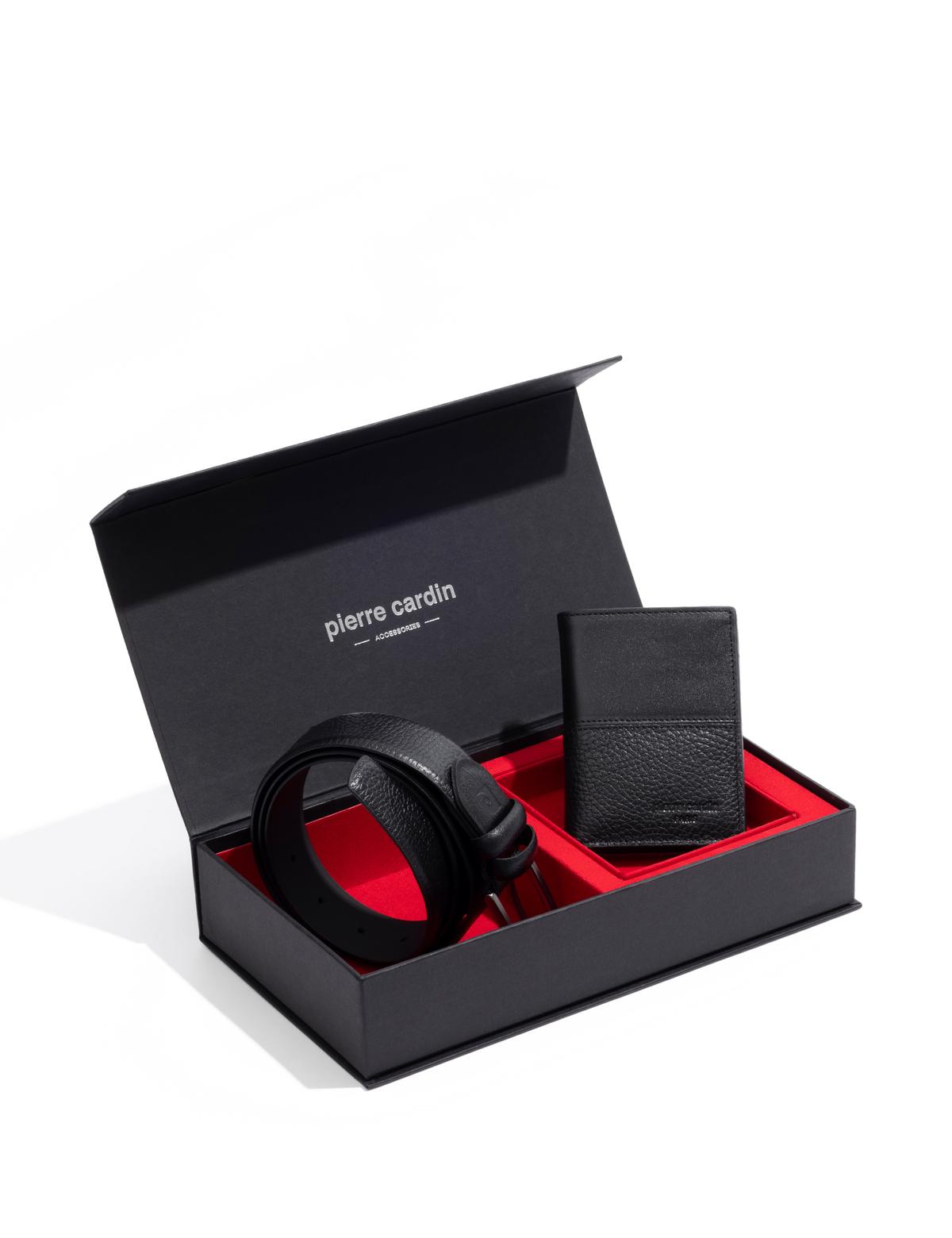 Pierre Cardin Kemer & Cüzdan Set - 3