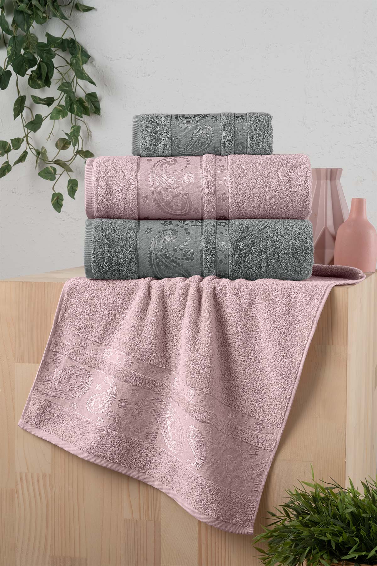 Fiesta Home 4'lü Hamam Seti - 4