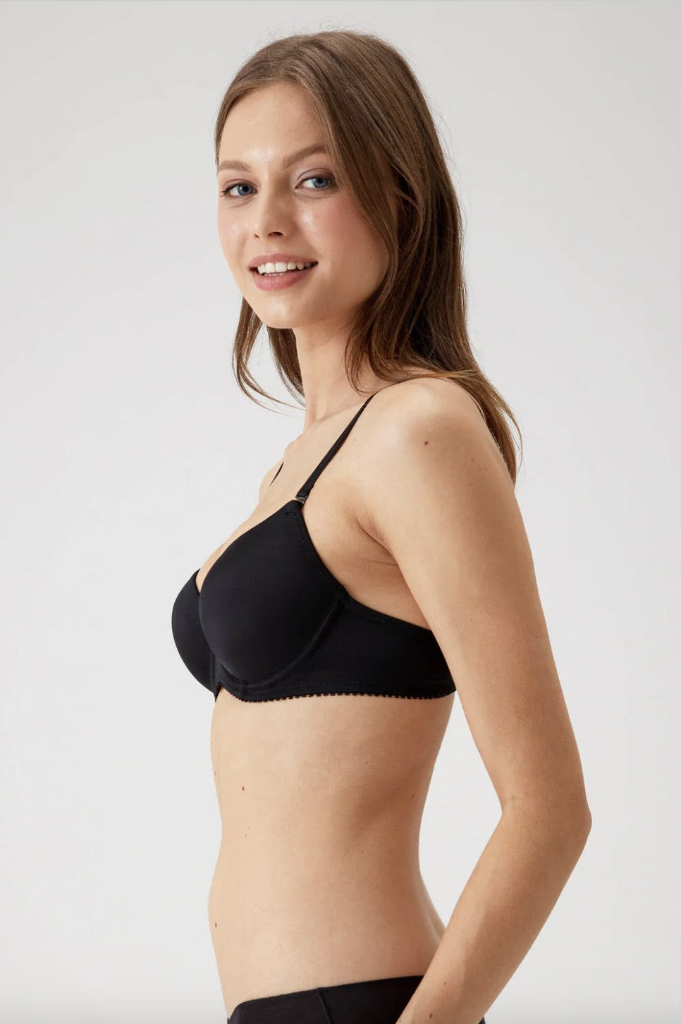 Pierre Cardin Adria Balenli Destekli / Push Up Dolgulu Micro Sütyen Askı Hediyeli - 6