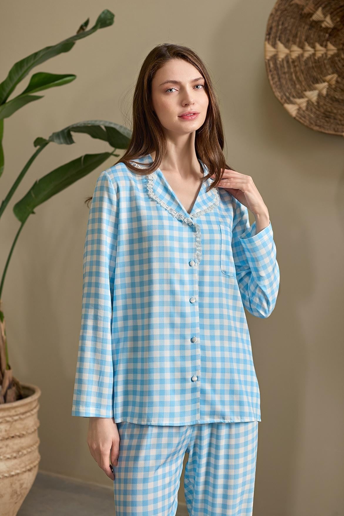OYSOFT Pötikare Kadın Pijama Takımı - 8
