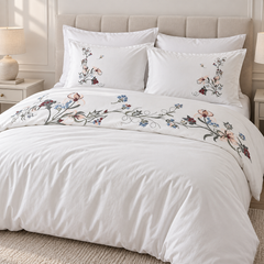Lilya Home Noris Nakışlı Çift Kişilik Nevresim Takımı