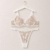 Renkli Dantel Tanga Bralet Takım thumbnail 1
