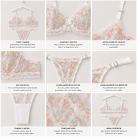 Renkli Dantel Tanga Bralet Takım thumbnail 2
