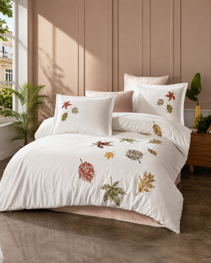 Fiesta Home Pamuk Saten Hazal Çift Kişilik Nevresim Takımı