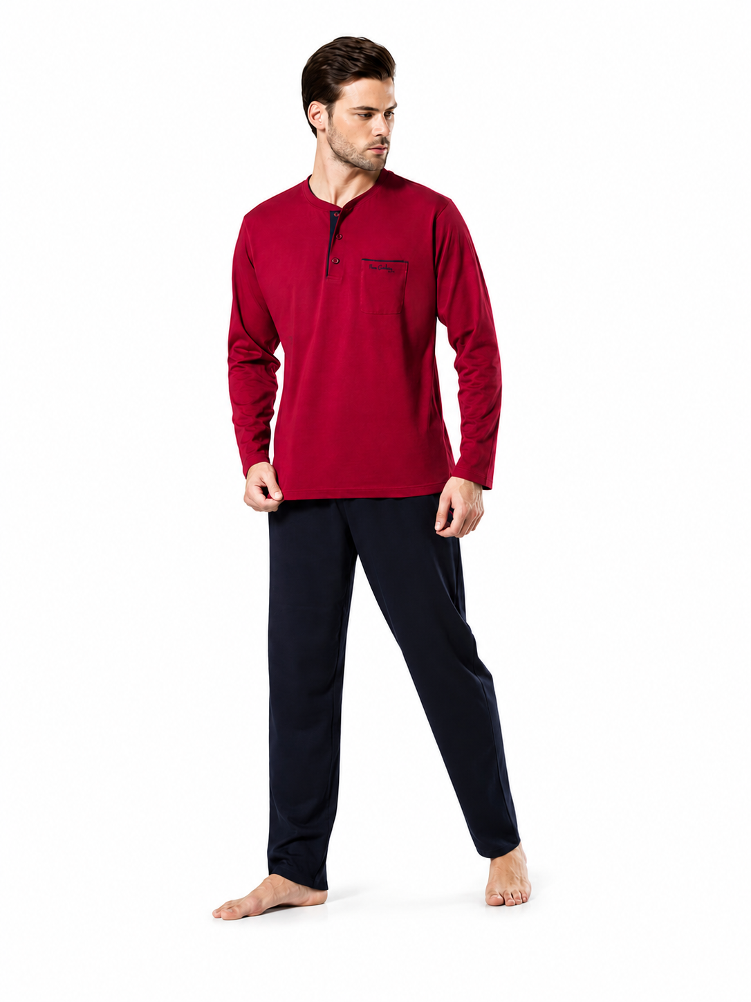 Pierre Cardin 5'li Rob Pijama Set Takım - 3
