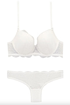 Pierre Cardin Pisa Push Up Dolgulu Dantelli Straplez Fantezi İç Çamaşır Takımı