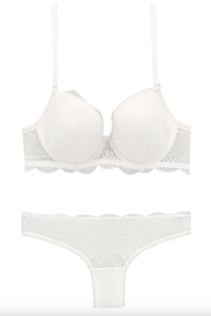 Pierre Cardin Pisa Push Up Dolgulu Dantelli Straplez Fantezi İç Çamaşır Takımı