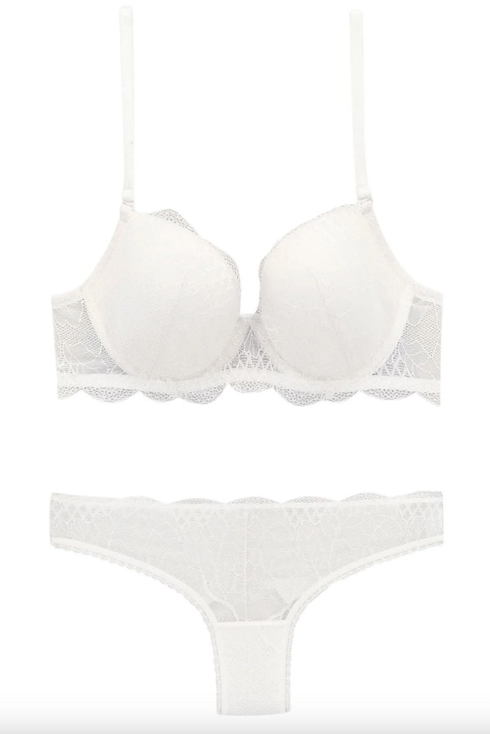 Pierre Cardin Pisa Push Up Dolgulu Dantelli Straplez Fantezi İç Çamaşır Takımı - 2