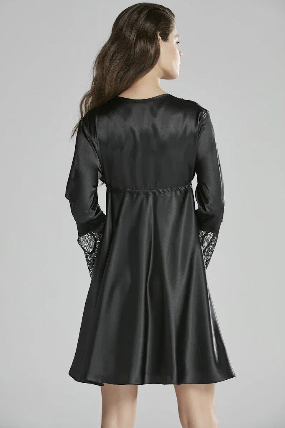 Pierre Cardin Saten 6'lı Gelin Çeyiz Seti | Pudra / Ekru / Lacivert / Siyah / Bordo - 20